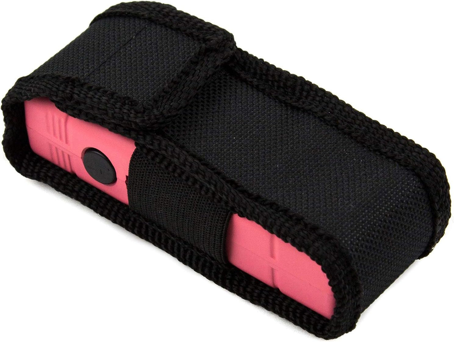 POLICE Stun Gun for Self Defense 801 – High Voltage Mini Rechargeable with LED Flashlight, Compact & Heavy Duty – Personal Security for Women & Men – Pink