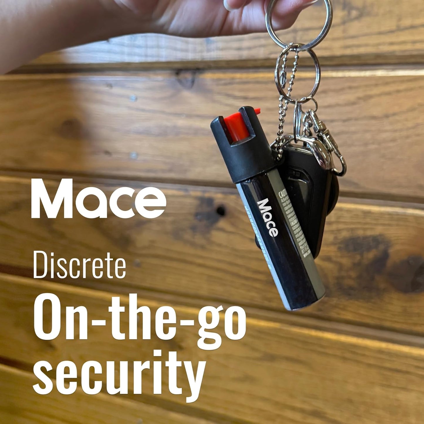 Mace Pepper Spray - Twist Lock & Hardcase Model, Max Strength 10% OC Formula, Long Lasting UV Dye, Self Defense Pepper Spray for Women & Men