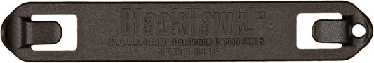 BLACKHAWK Speed Clips (6-Pack #5), Black
