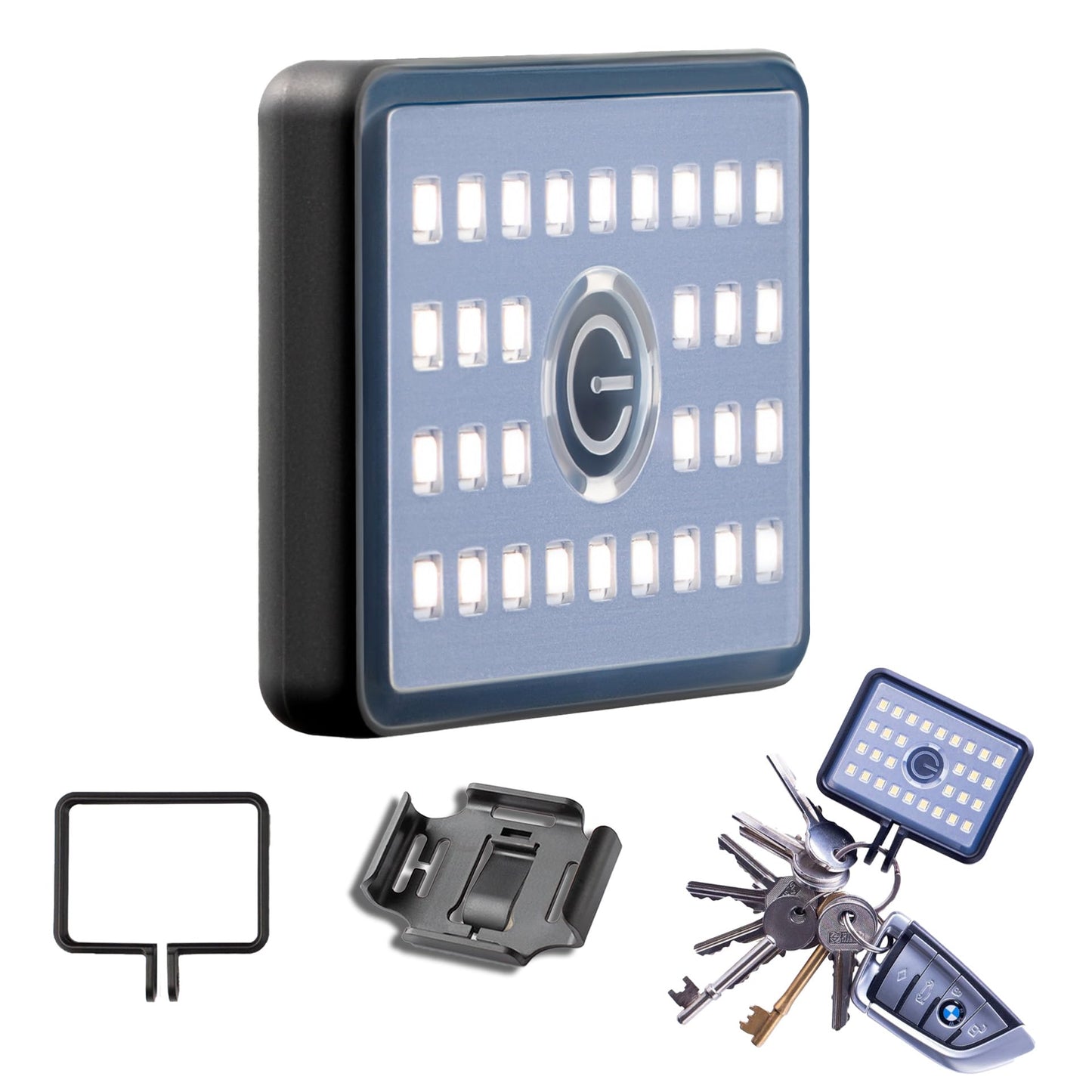 Glowstone LED Flashlights High Lumens 900lm/5600K Output – Powerful Small Flashlight, Rechargeable Portable Durable Torch, IP69K Waterproof, Drop-Proof 5m, Outdoor Camping Emergency Use - No Charger