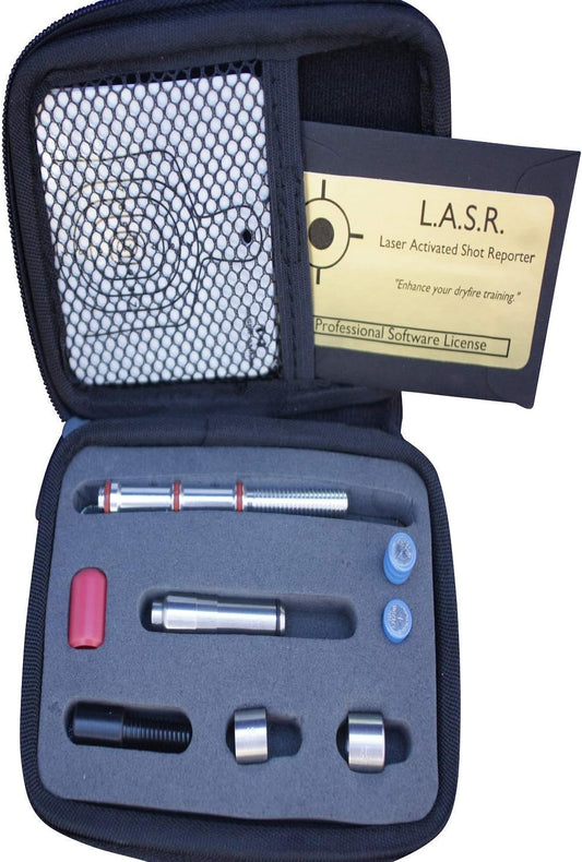 Laser Ammo SureStrike™ L.A.S.R. Range Kit (for 9, 40S&W, 45ACP + L.A.S.R. Software) - A Virtual Indoor Range in The Comfort of Your Home!
