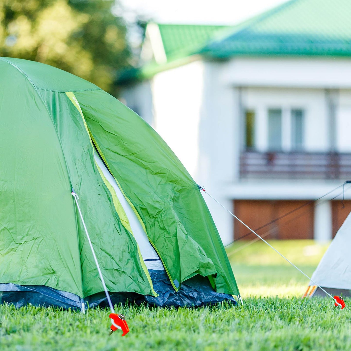 8" Screw in Tent Stakes - Ground Anchors Screw in, Camping Tent Accessories, Metal Threaded Tent Spikes, Tent Stakes for Outdoor Camping,Y-Shaped 3 Way Wrench (9)