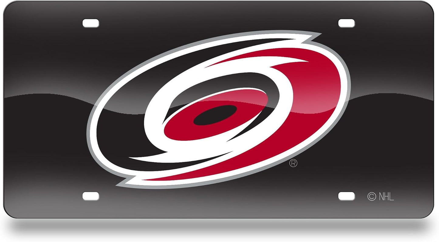 NHL Anaheim Ducks License Plate Tag - Laser Inlaid Metal Car Accessory