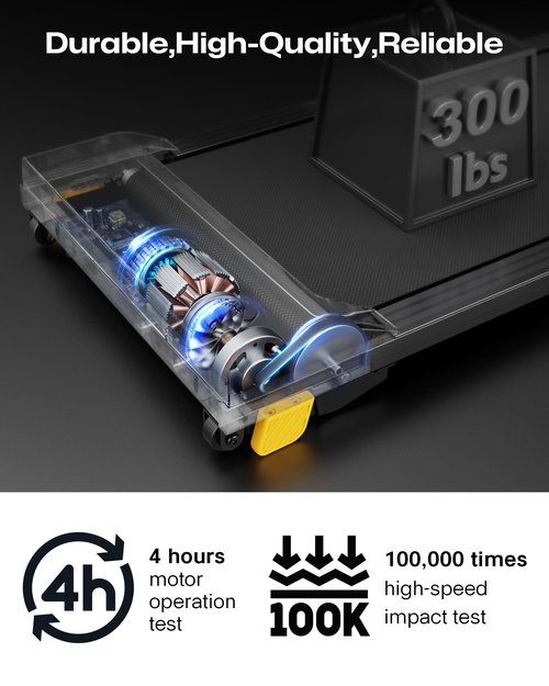 Walking Pad, Compact Under Desk Treadmill for Home, 3 in 1 Portable Treadmill with Remote Control, Walking Pad for Home and Office