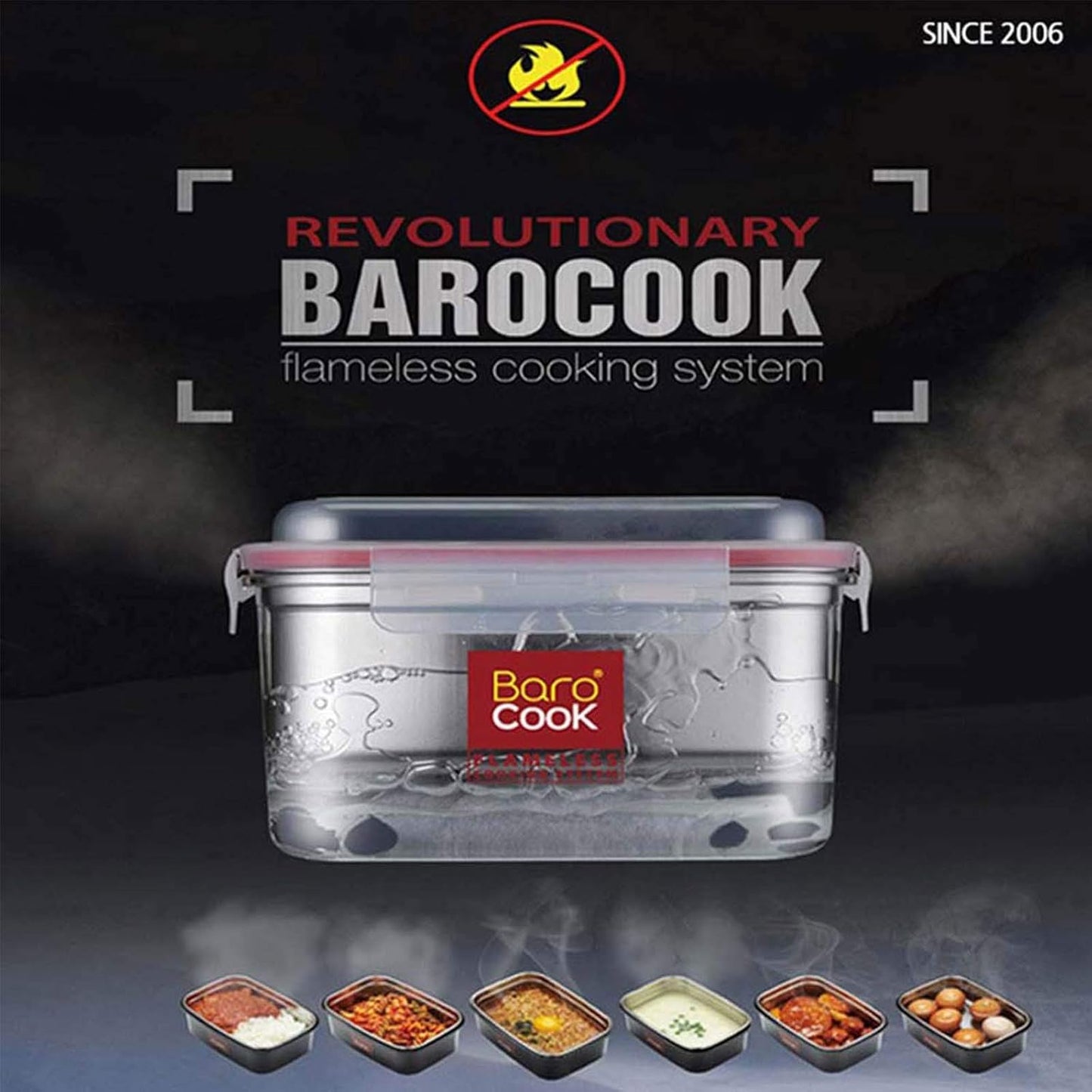 Rectangular Flameless Cookware System