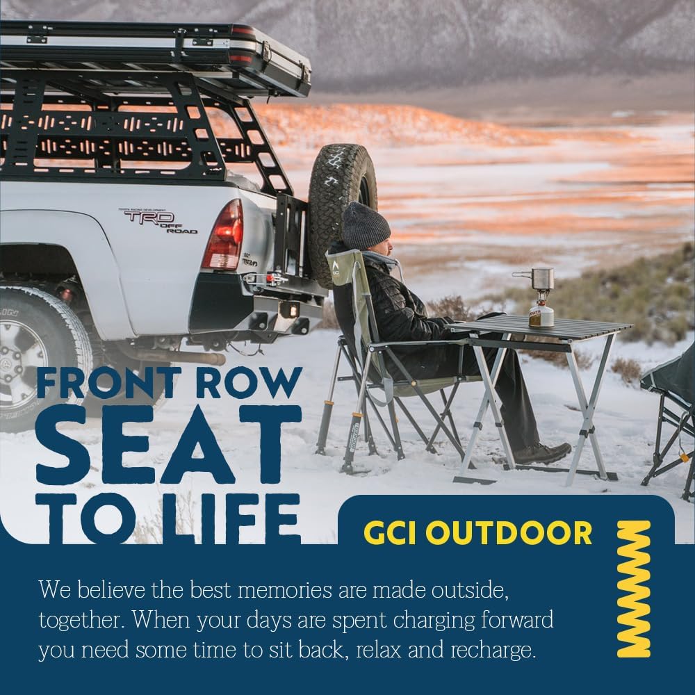 Portable GCI Outdoor Folding Table - Lightweight, Compact, Ideal for Camping & Picnics