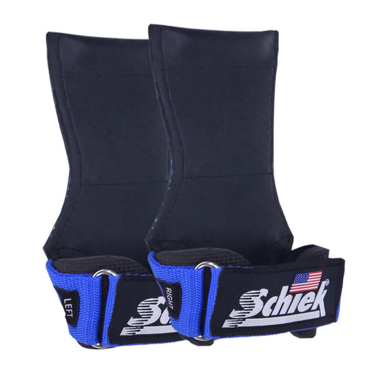 Schiek Sports 1900 Ultimate Hand Grip - 9 mm Thick Neoprene Grips for Weight Lifting - Ultra Durable Non Slip Secure Grip