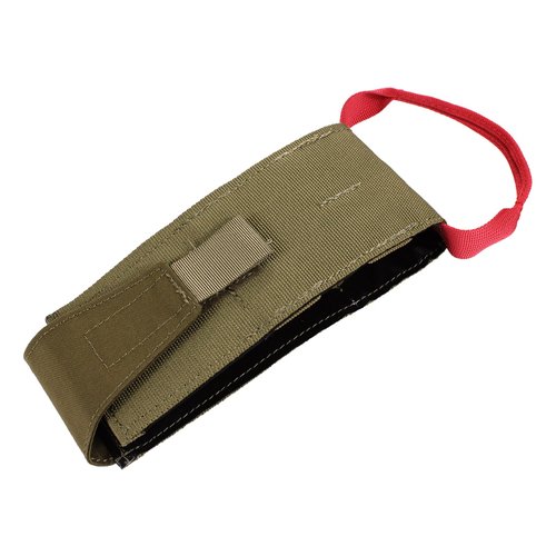Portable Medical Insert Tactical First Aid Kit Organizer Pocket Trauma Pouch EDC Med Pouch Insert Panel Webbing Handle (Coyote Brown)