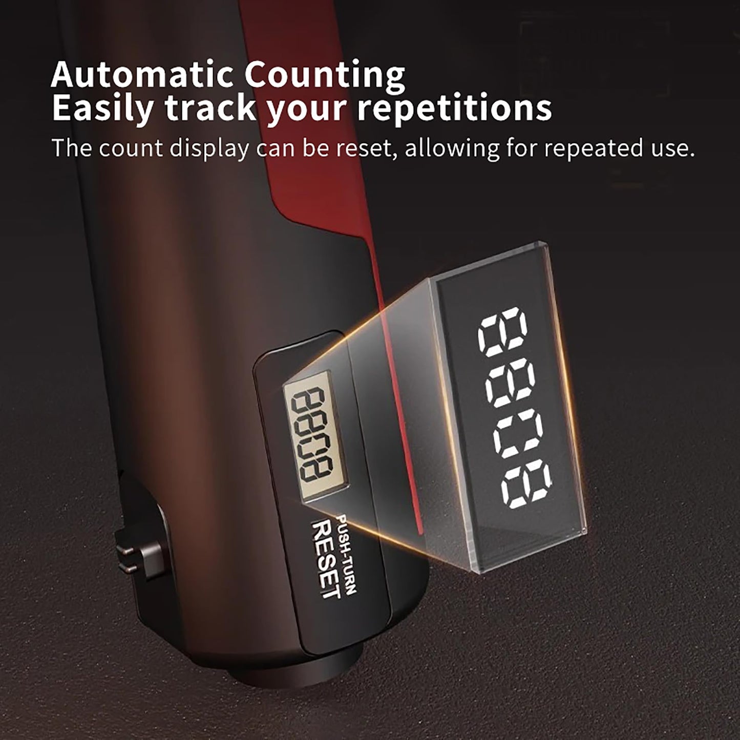 Hiyoga Grip Strength Trainer, Hand Grip Strengthener with Adjustable Resistance 11-220Lbs(5-100KG), Automatic Counter, Ergonomic Design, Forearm Strengthener for Musicians Athletes and Injury Recovery (Orange)