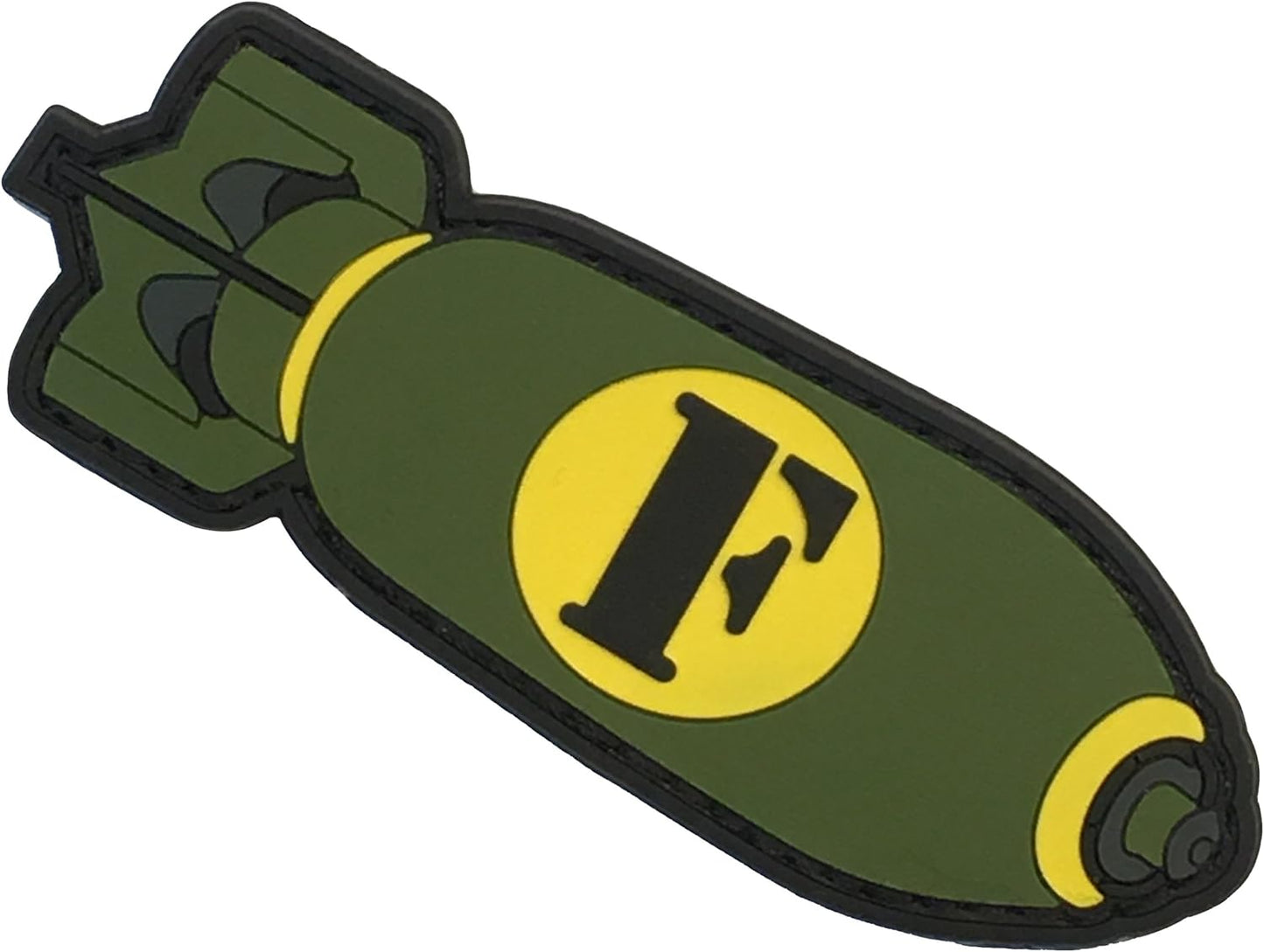 F-Bomb Morale Patch with Hook Backing (Pink)