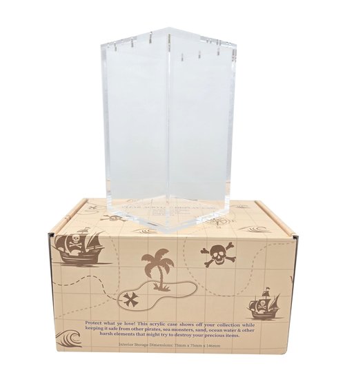 Premium UV-Protected Clear Acrylic Display Case For TCG One Piece Booster Box JAPAN Version