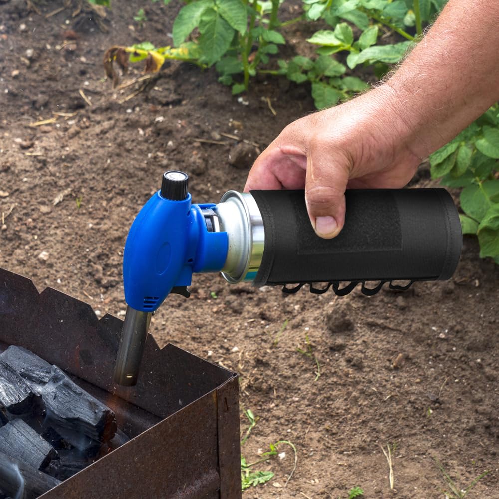 Fuel Cylinder Storage Bag, Shockproof Waterproof Gas Cylinder Sleeve Gas Canister Cover for Outdoor Camping Cooking Supplies