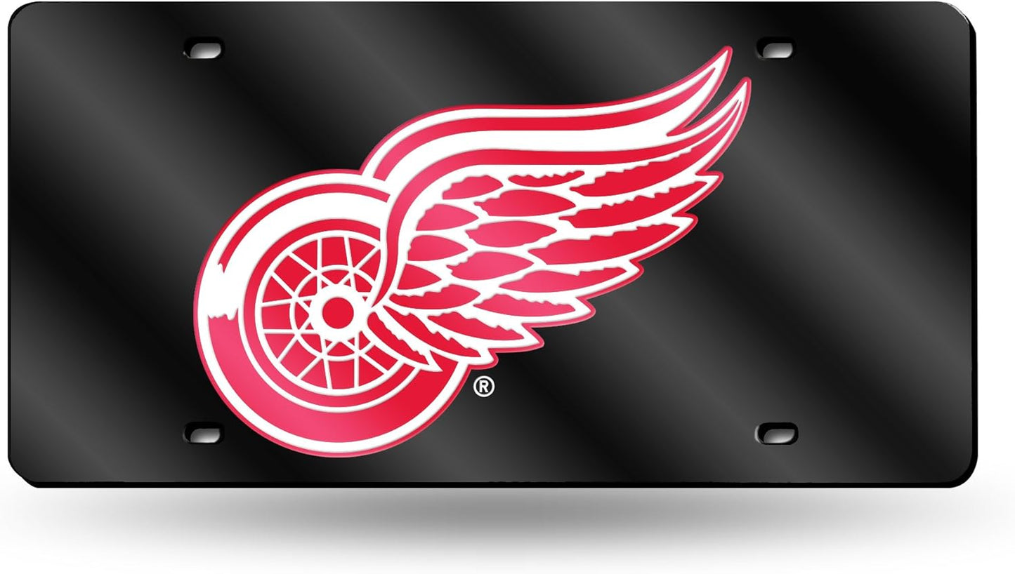 NHL Anaheim Ducks License Plate Tag - Laser Inlaid Metal Car Accessory