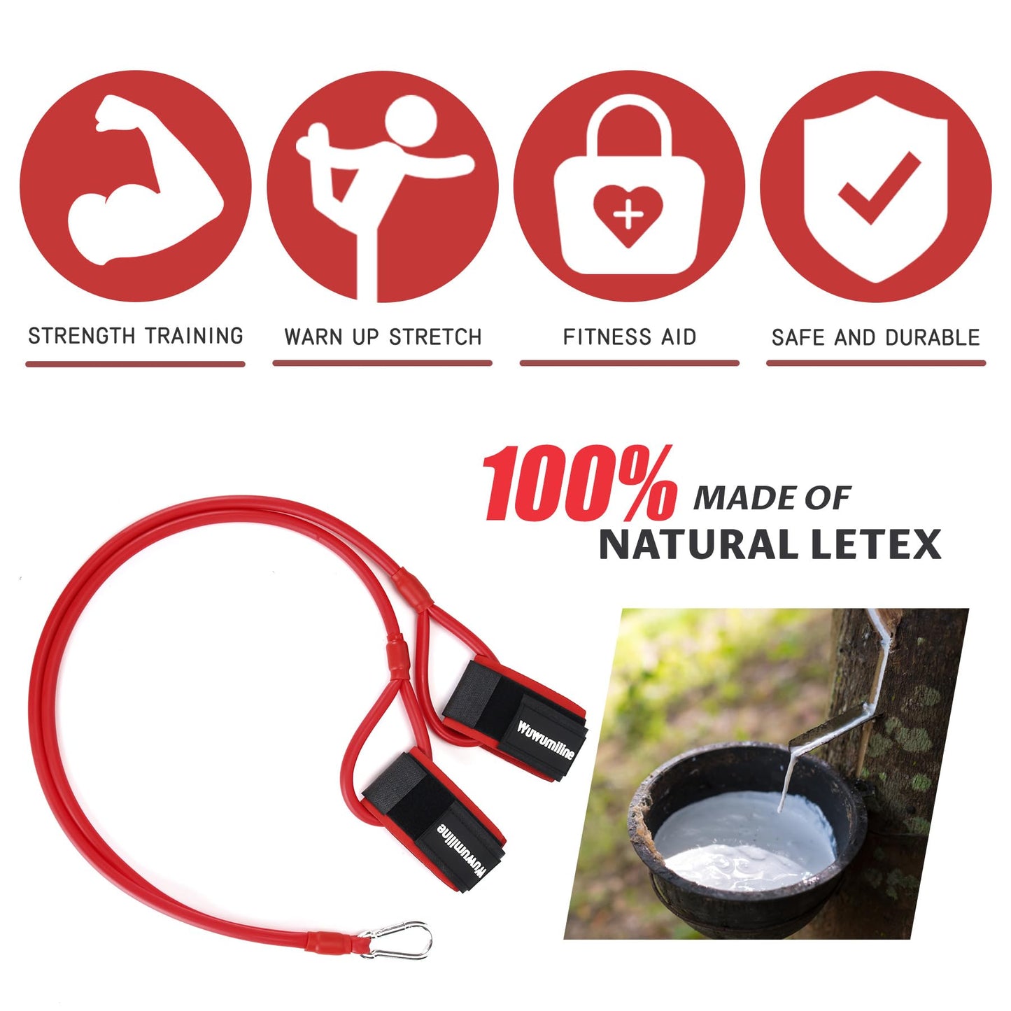 Baseball Softball Resistance Bands with Baseball Swing Trainer Band, Arm Strength Training Equipment Exercise for Flexibility and Throwing Velocity for Pitching Trainer with 5 Accessories(30lbs)