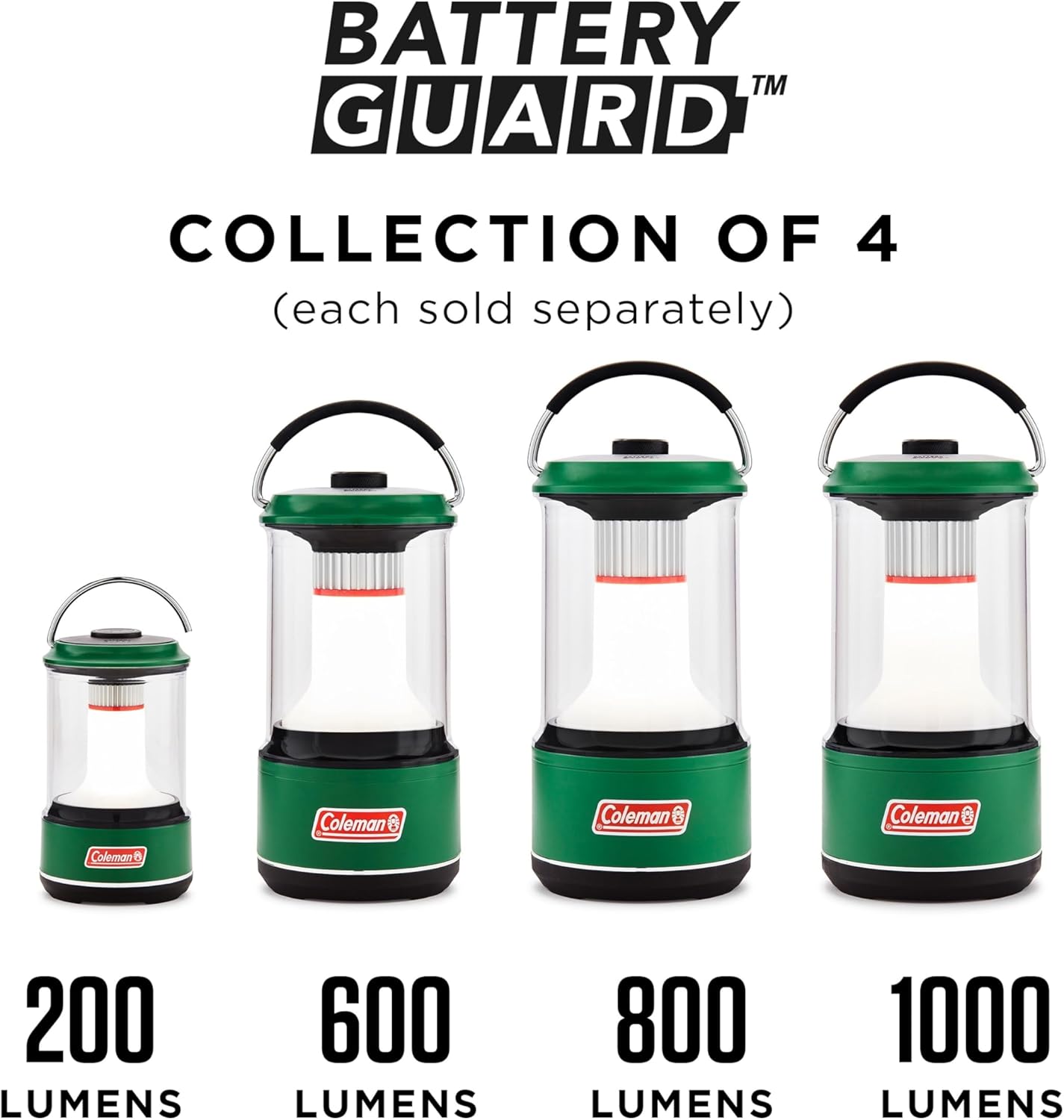 Coleman Rugged Rechargeable 400 Lumens LED Lantern, Impact & Water-Resistant Lantern with USB Charging Port, Lifetime LEDs Never Need Replacing