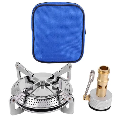 Restokki Camping Stove，Backpacking Stove，Camping Stove Propane，Portable Gas Stove Camping，Camping Grill for Outdoor Backpacking Hiking and Picnic