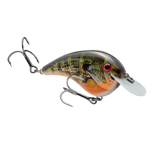 Strike King (HCCMJ-663) Chick Magnet Jr. Crankbait Fishing Lure, Color 663 - Natural Bream, 1/4 oz, Dives 4-6 Feet, Premium Hooks