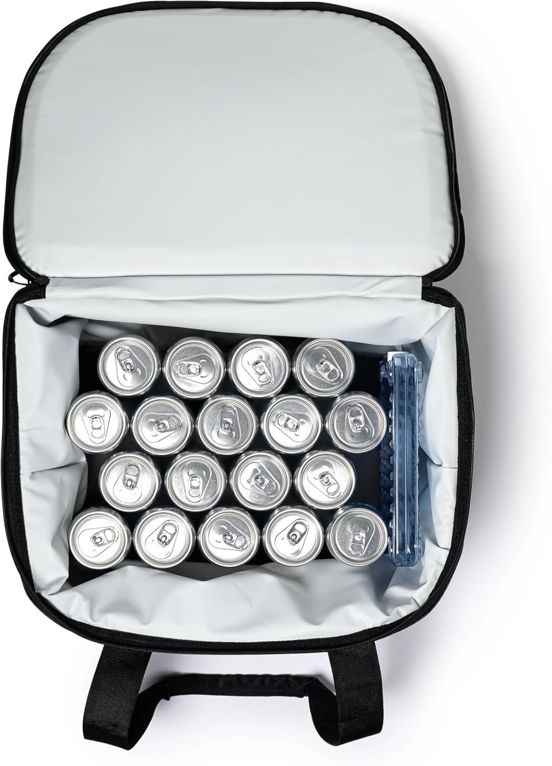 AO Coolers Stow 'n Go Canvas Soft-Sided Cooler, Low Profile and Leak Proof, Insulated for 24-Hour Cold, Black, 38-Can