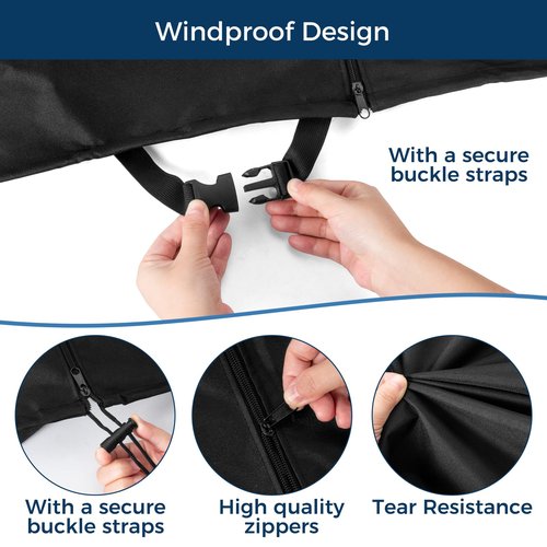 KY-HUAEN Power Cage Cover(Cover Only),Smith Machine Covers,83.5" H x 47" L x 67.7" W-Squat Rack Home Gym Accessories Outdoor and Indoor Universal Dust and Waterproof Four-Season Protective Cover