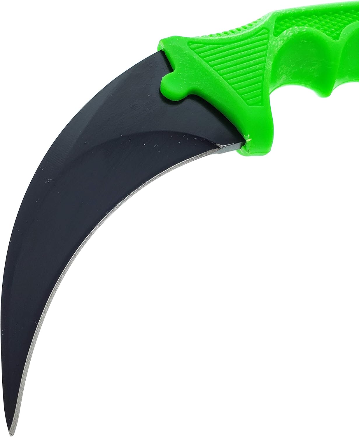 Falcon 7.5" CSGO Tactical Fixed Blade With ABS Sheath and Cord. For Collection, Gift, and Outdoors Camping Cut Ropes, Branches (Red Spider Web)