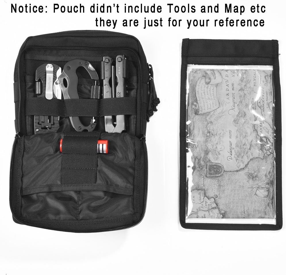 Reebow Gear Tactical Admin Pouch EDC Molle Military Bag Organizer