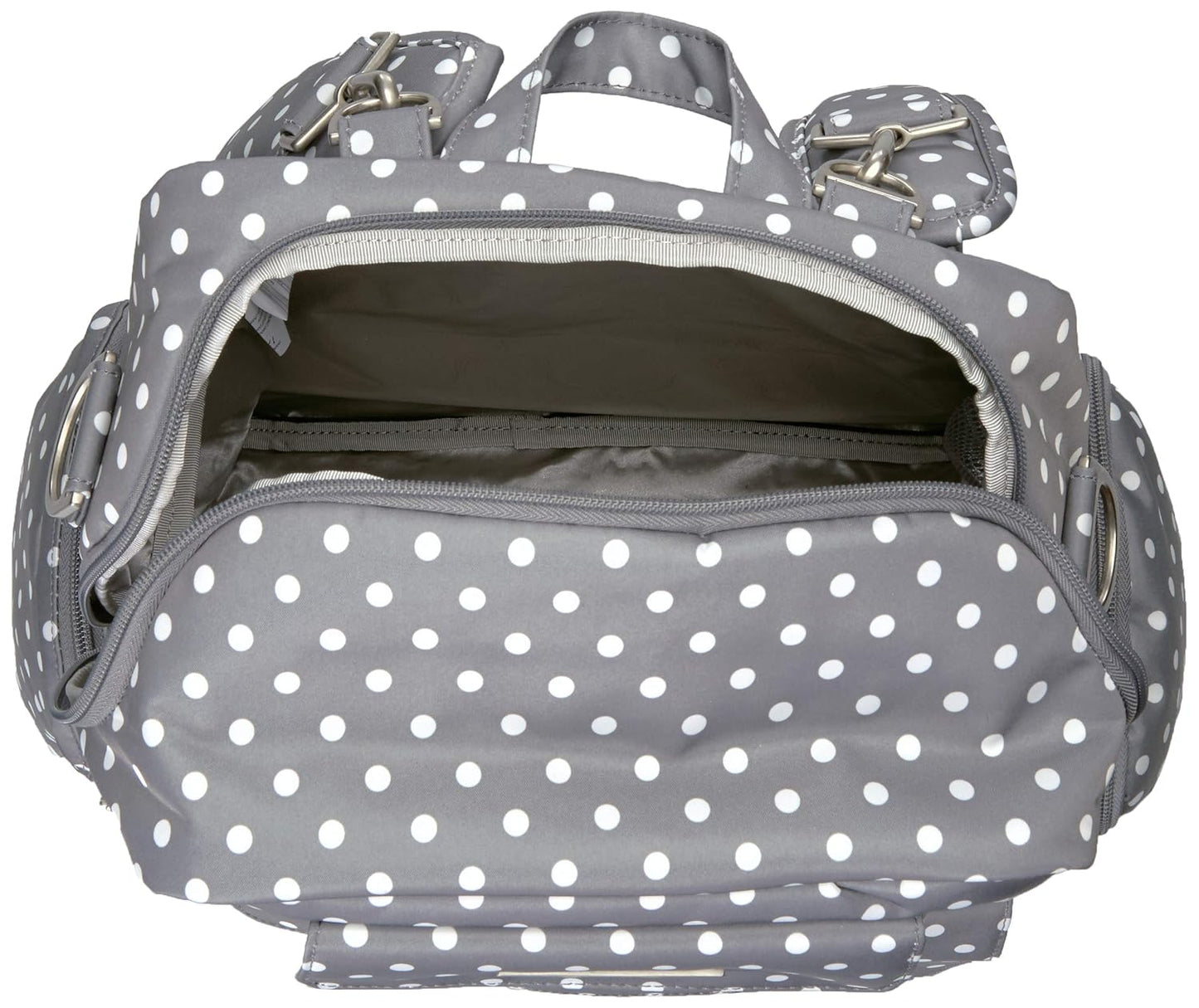 JuJuBe Be Nurtured Large Breast Pump Backpack, Classic Collection - Dot Dot Dot