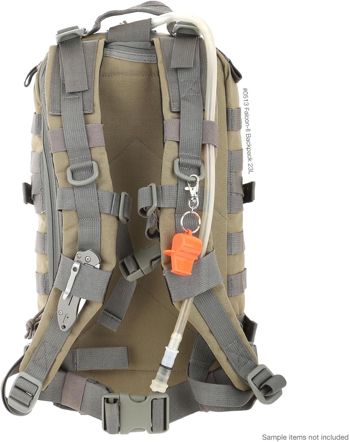 MAXPEDITION Falcon-II Backpack, 23L Tactical Backpack, Survival Pack, Bug Out Bag, MOLLE Go Bag for EDC, 0513