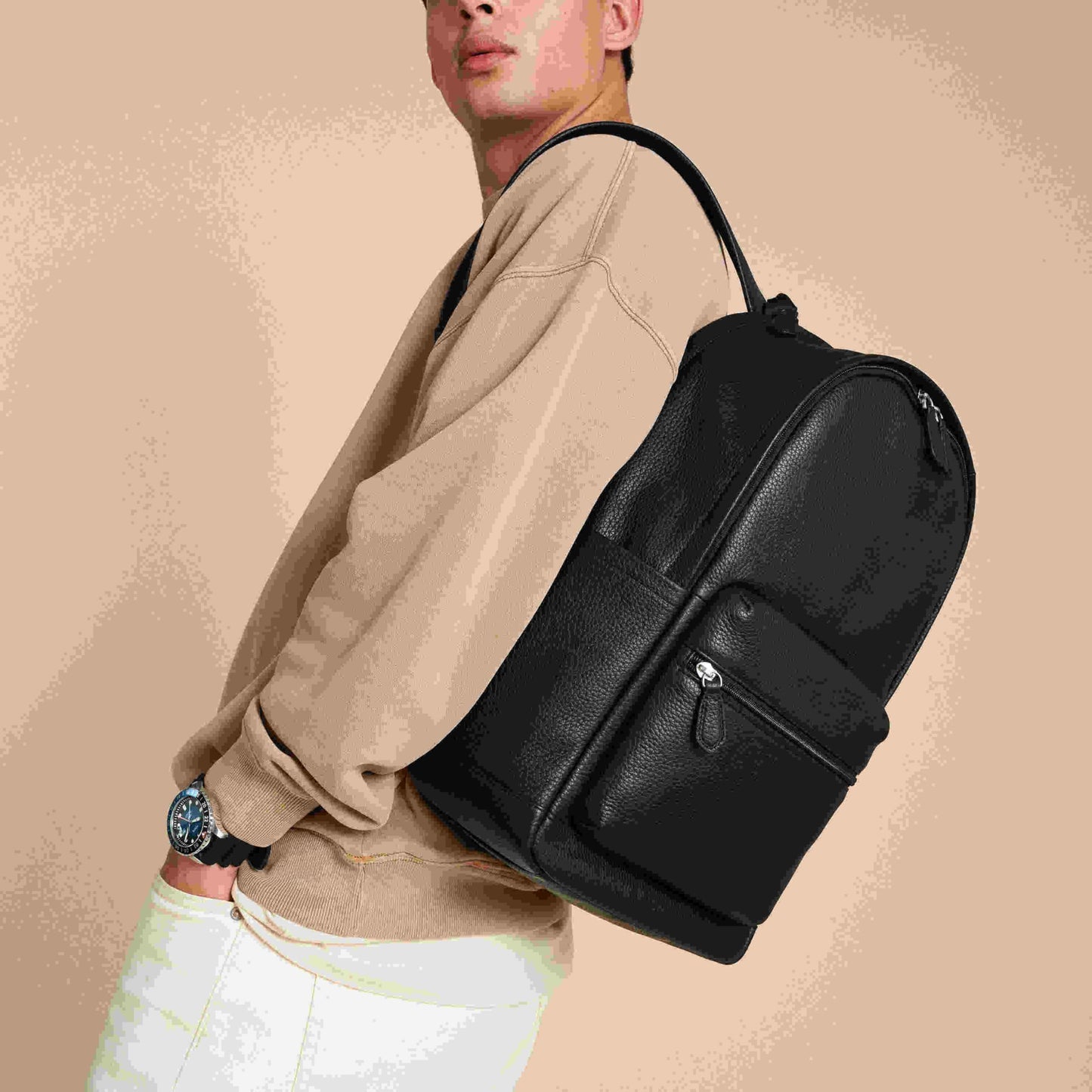 Fossil Backpack, New Buckner Black