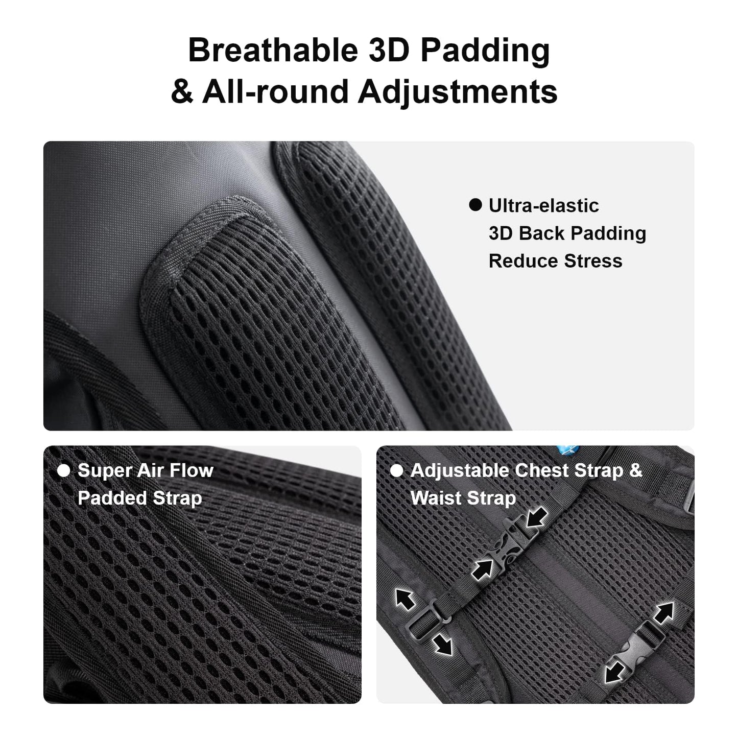 EVERFUN Hiking Hydration Backpack and Water Bladder 3-Liter Bargain Combination