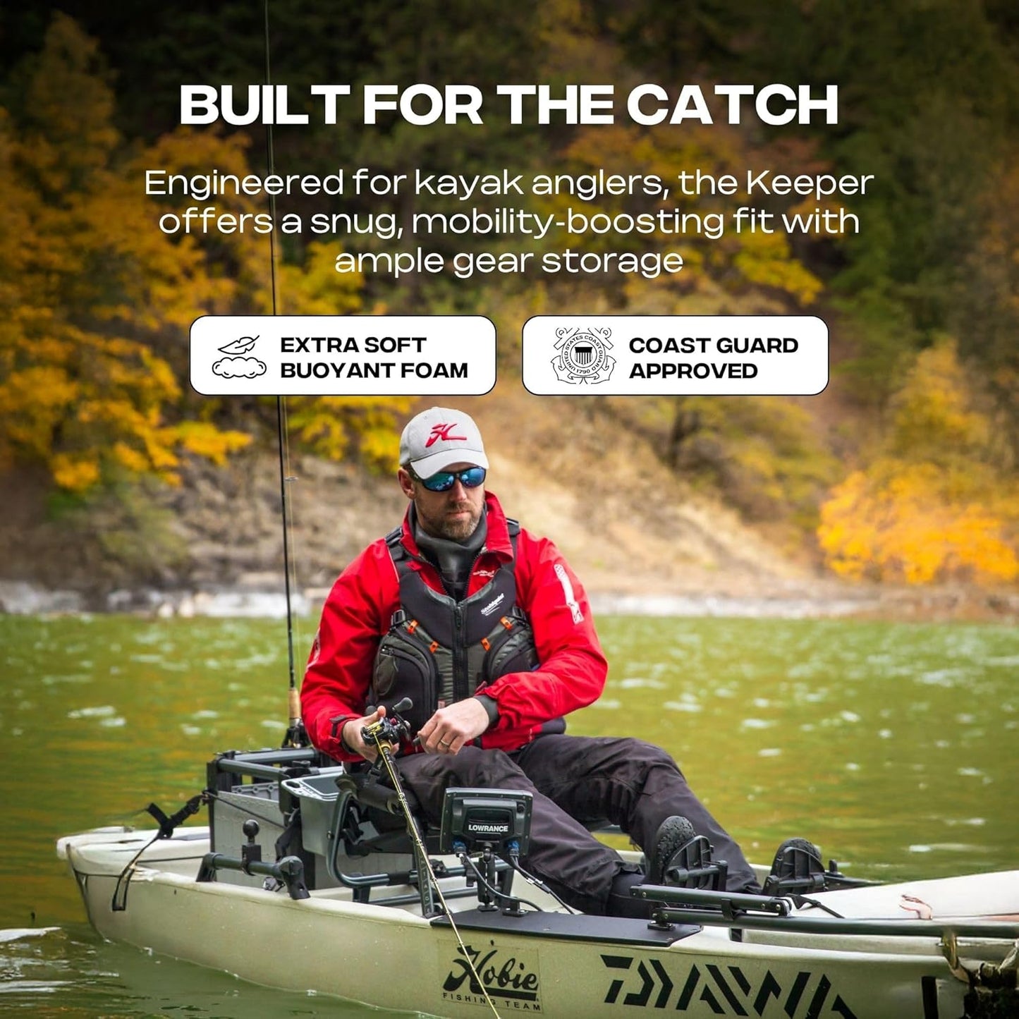 Stohlquist Keeper Fishing Lifejacket (PFD)