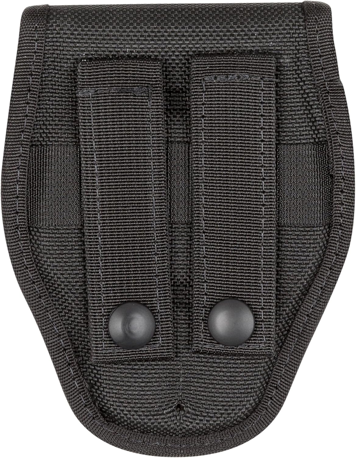 Bianchi Accumold 7300 Covered Black Handcuff Case Hook and Loop Closure (Size 2)