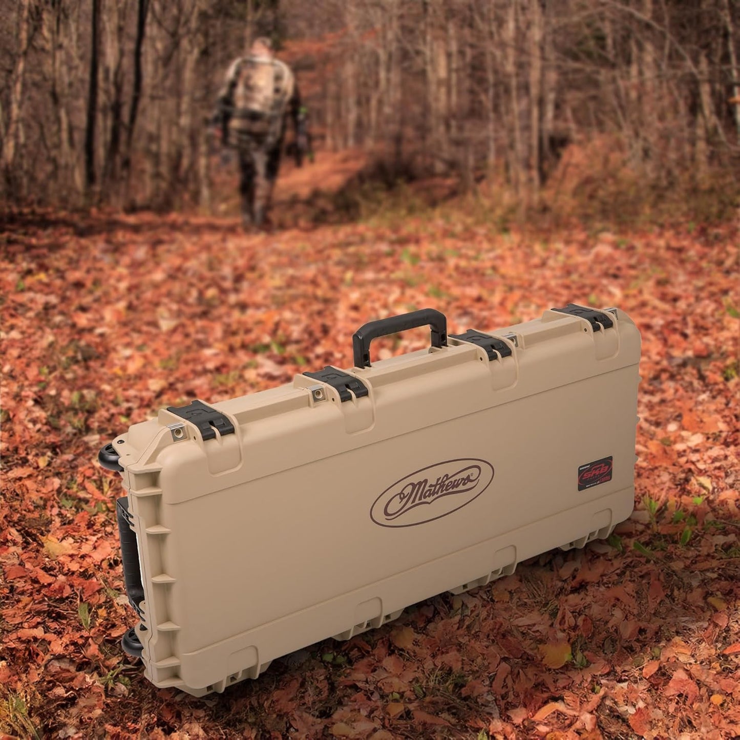SKB Mathews Hard Shell Compound Bow and Arrow Archery Case with Wheels