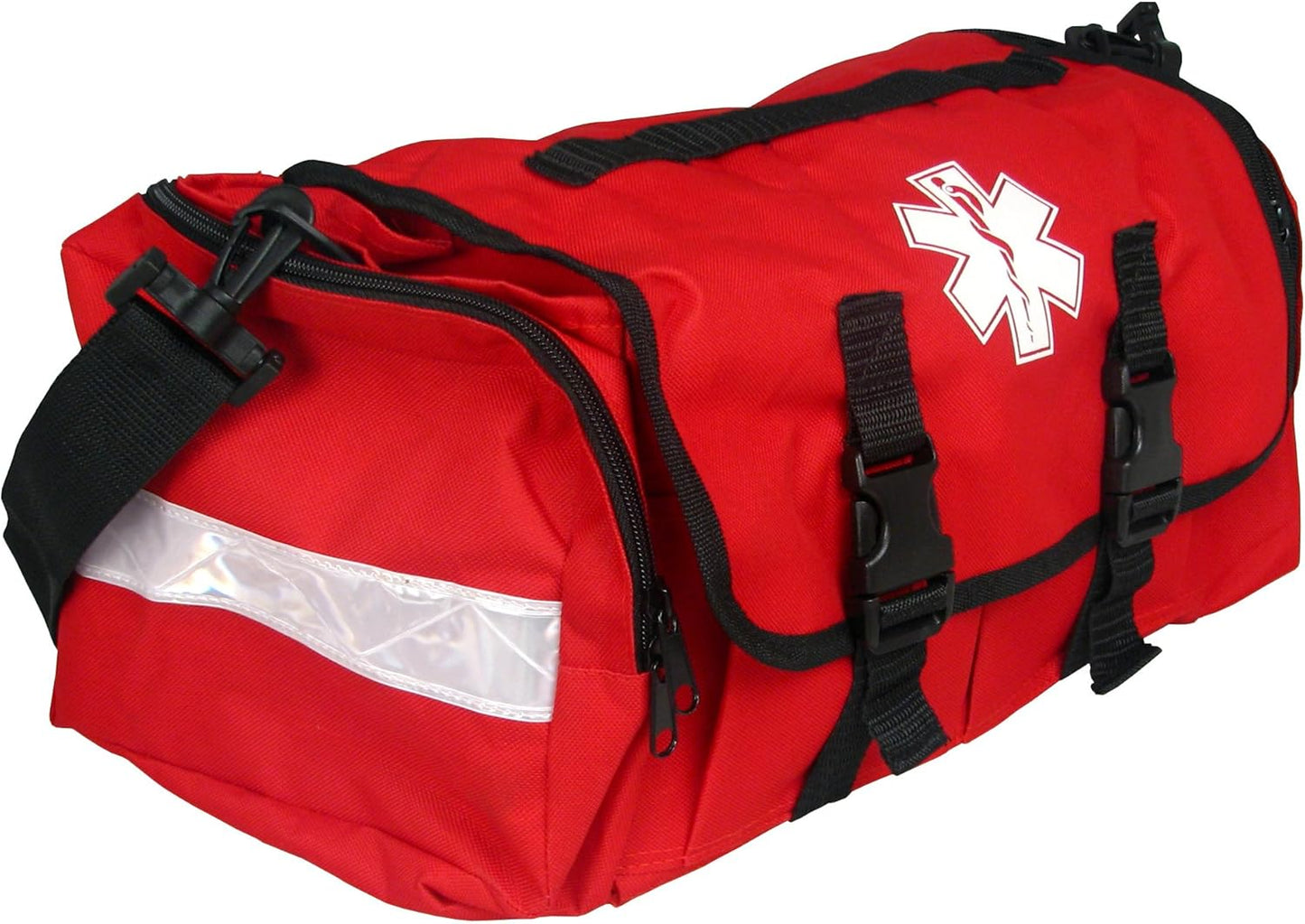 Trauma Bag for First Responders - Reflective Red Emergency Gear