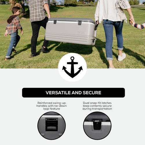 Igloo Coolers, Insulated Portable Hard Shell Ice Chest Cooler