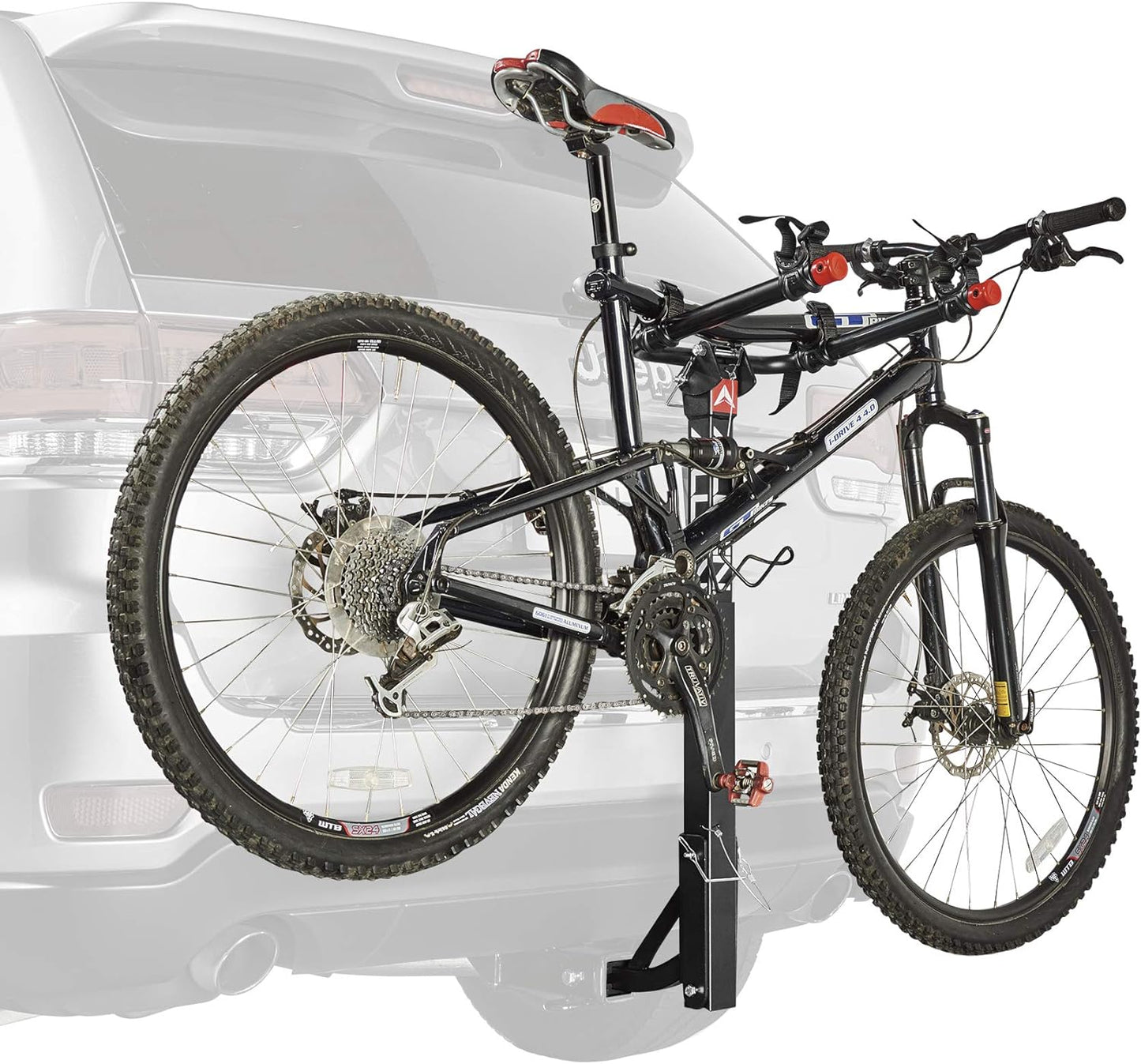 Allen Sports Deluxe 2-Bike Hitch Mount Rack , Silver/Black (522RR)