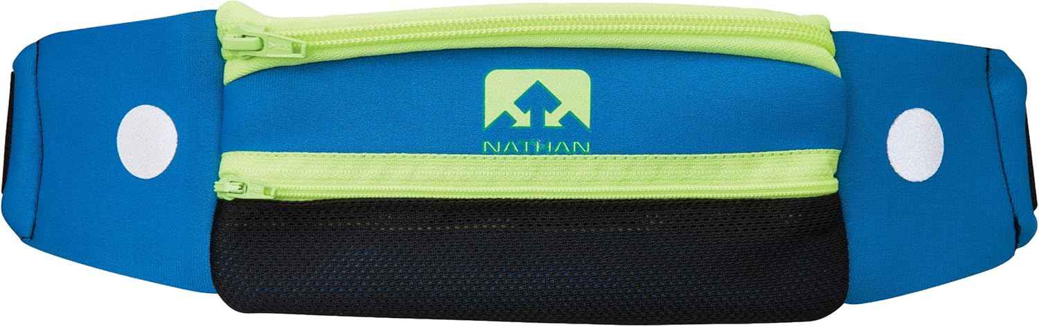 Nathan 5K Runner's Waist Pack, Nathan Running Belt Essentials for Women and Men | Smartphone Storage | Adjustable | Reflective