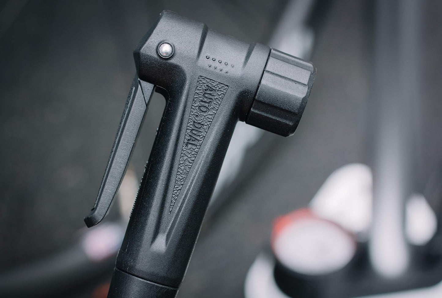 Air Handler Bike Floor Pump by BIKETUBE BRAND – High Pressure Bicycle Pump with Industrial Gauge – Fits Presta & Schrader Valves – Kraton Grip – Road, MTB, Gravel, Hybrid Bike Accessory