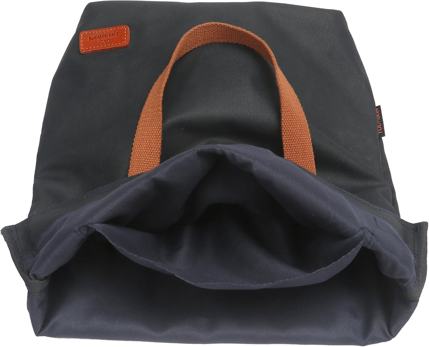 TOURBON Canvas Clip-On Quick-Release Bike Panniers Women's Shoulder Tote Bag