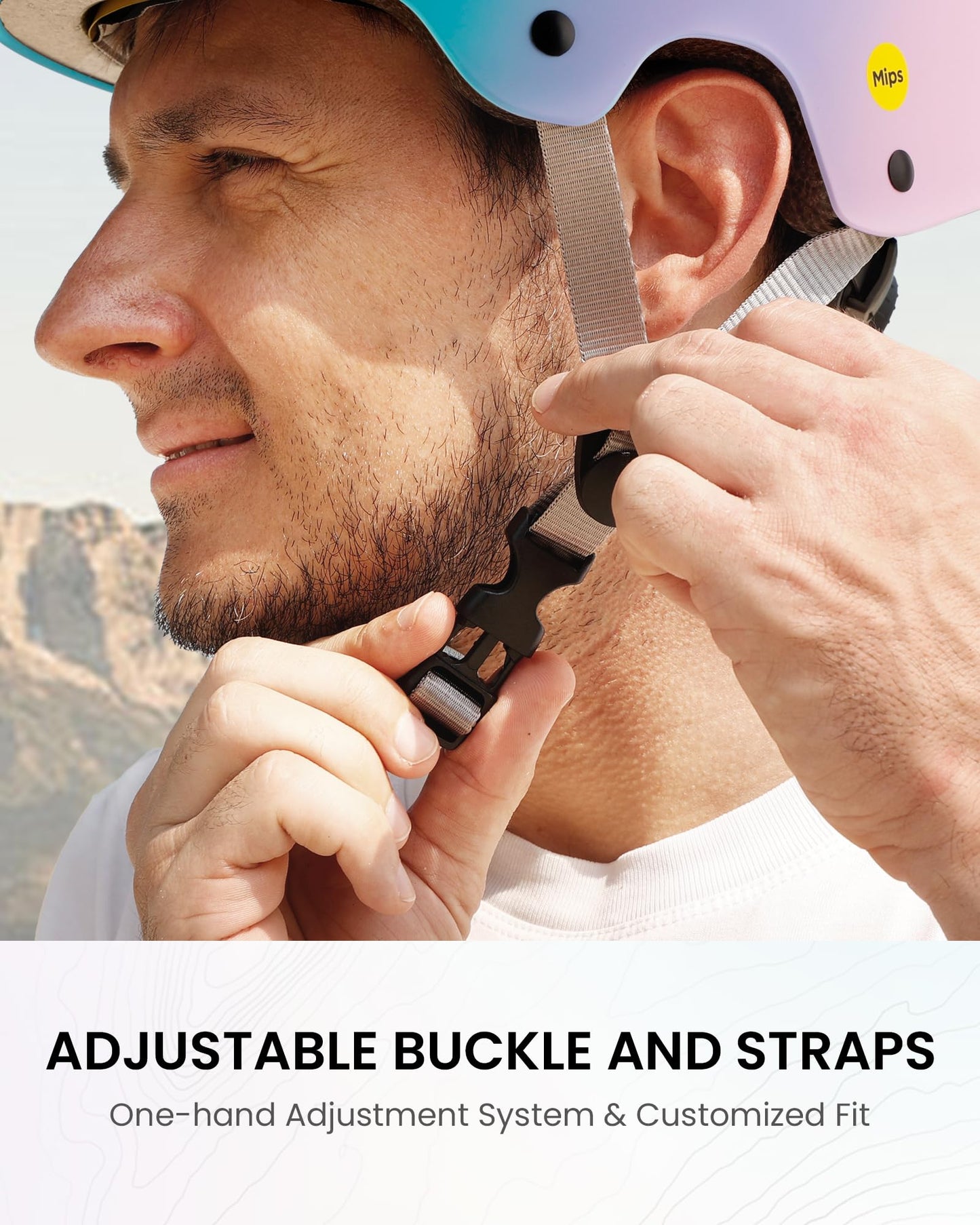 OutdoorMaster MIPS Skateboard Cycling Helmet for Adults - Lightweight, Ventilated Multi-Sport Helmet with Two Removable Liners for Scooter, Roller Skating, Inline Skating, Rollerblading