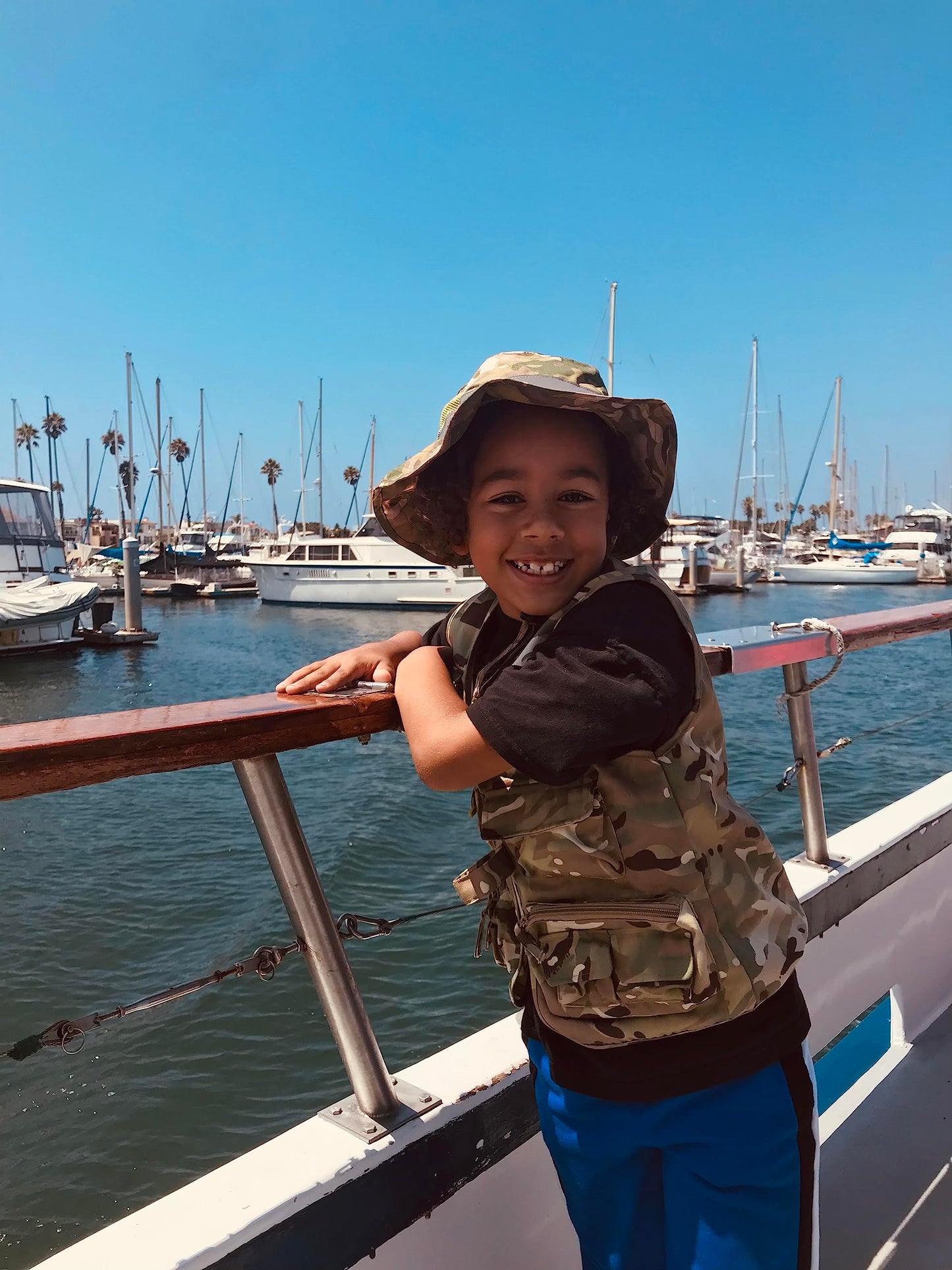 Kids Cargo Vest Set (Camouflage Vest Only, Medium/Large)