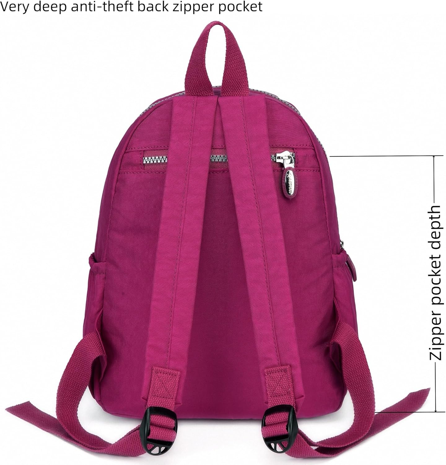 AOTIAN Mini Nylon Women Backpacks Casual Lightweight Small Daypack for Girls