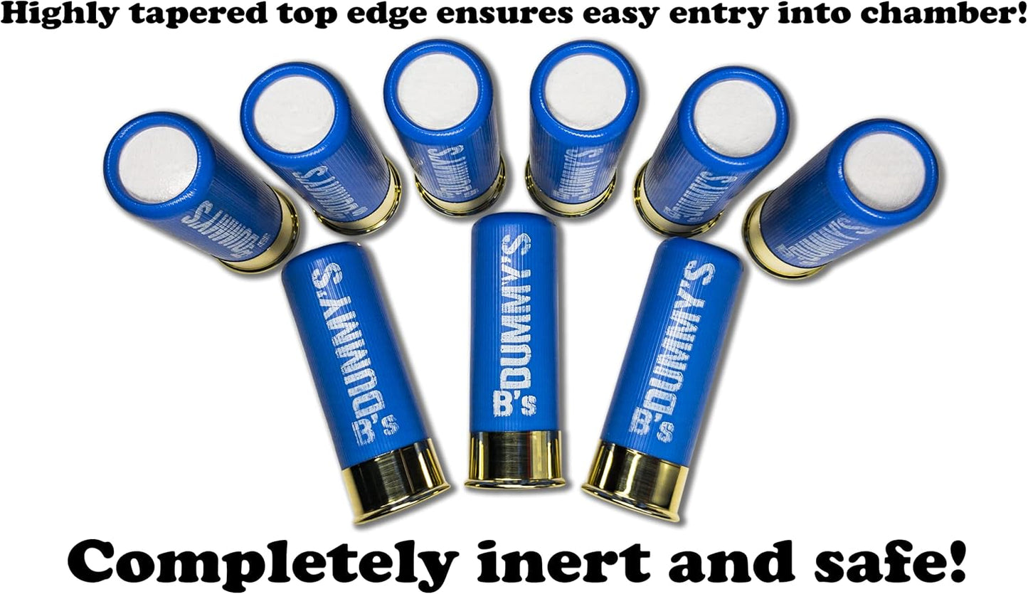 B's Dry Fire Snap Caps - A.K.A. B's Dummy's - Dummy 12 Gauge Training Caps (12 Ga Baby Blue)
