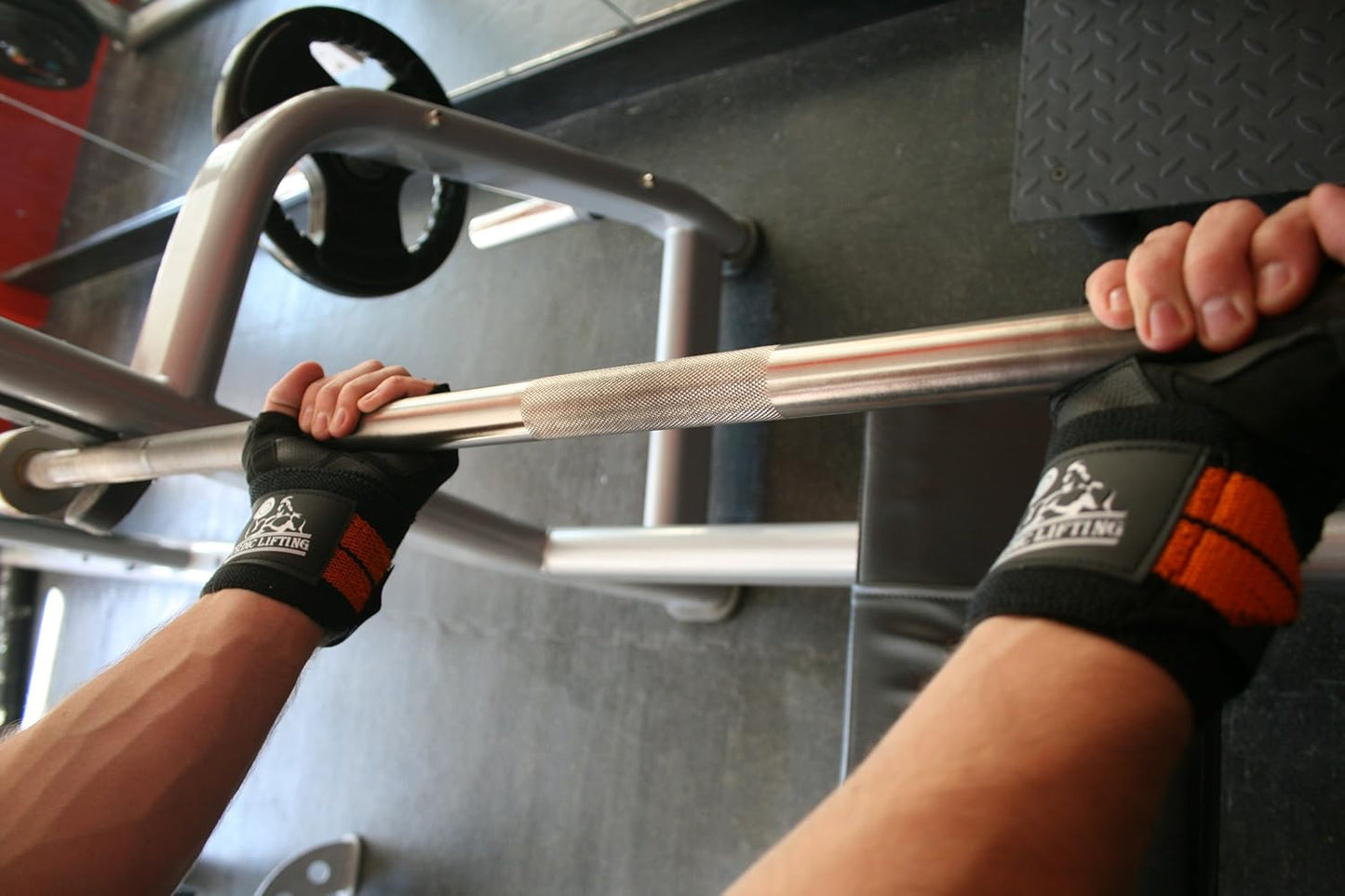 Wrist Wraps for Weightlifting & Powerlifting - Durable Support Straps with Thumb Loop (1 Pair) - Essential Gym Gear for Men & Women