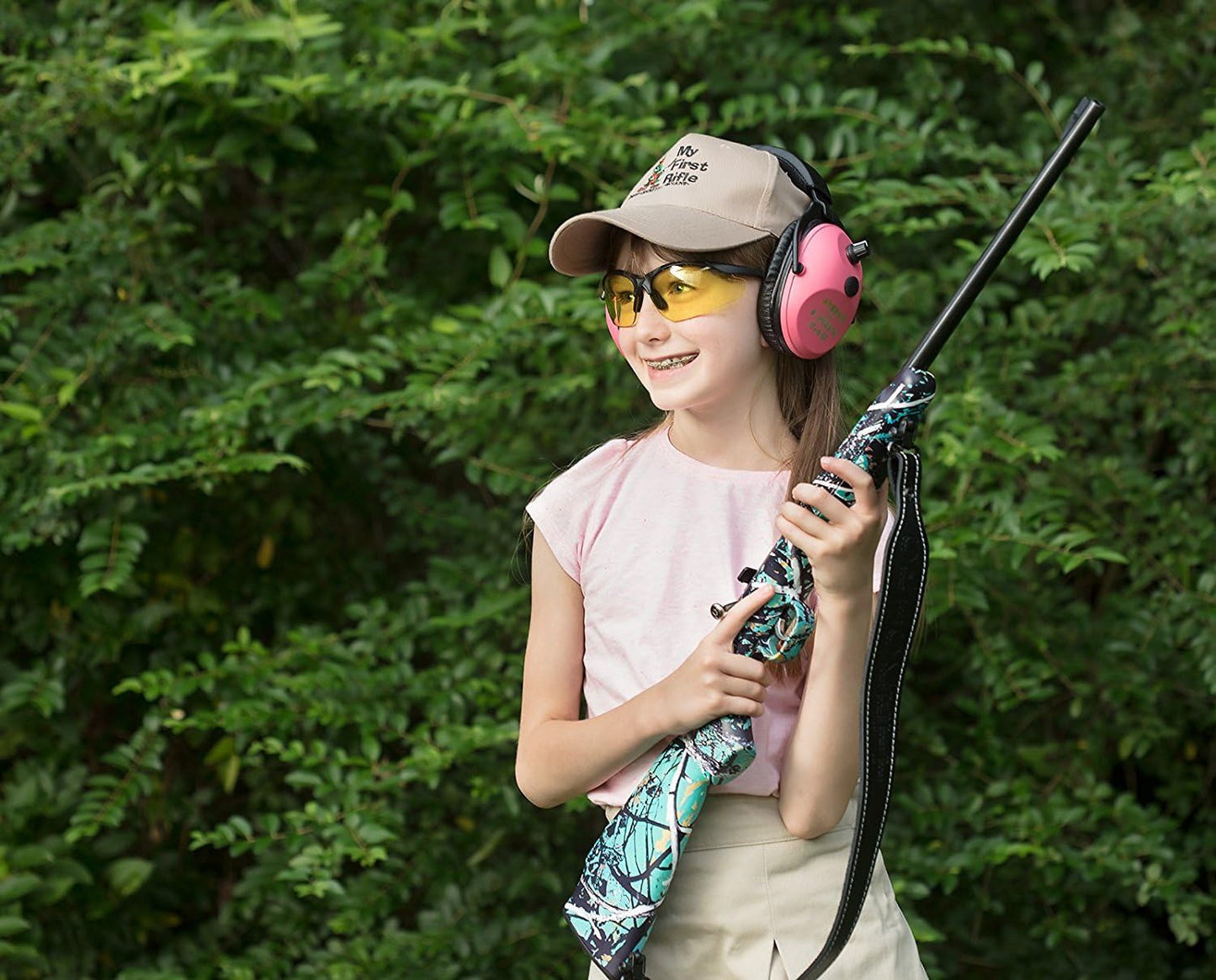 Pro Ears ReVO Electronic Earmuffs, Child-Sized Hearing Protection Muff, NRR 25, Dual Circuit Board, Exclusive DLSC Technology