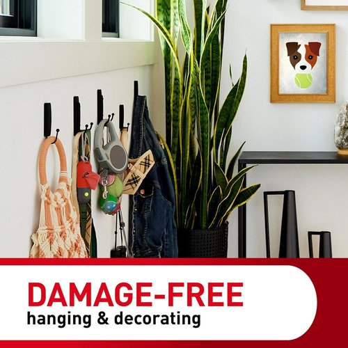 Command Replacement Adhesive Strips – 8 Small, 4 Medium, 4 Large, Damage-Free Hanging for Hooks and Clips, 16-Count (Pack of 2)