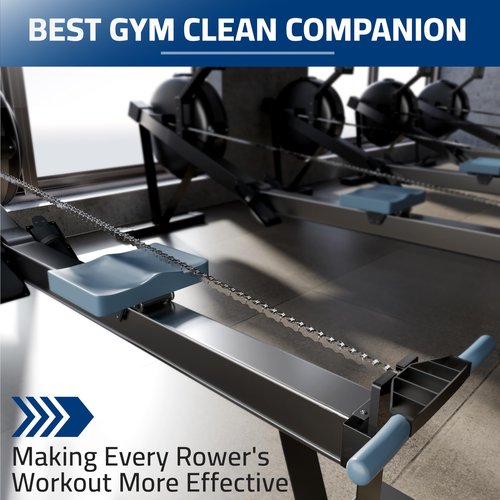 Handlebar Holder Compatible with Concept 2 Rowing Machine Model D&E and Rowerg, Chain Holder, Handle Bracket, Chain Maintenance, Lubing Helper, Rowing Machine Accessories, Patent Pending