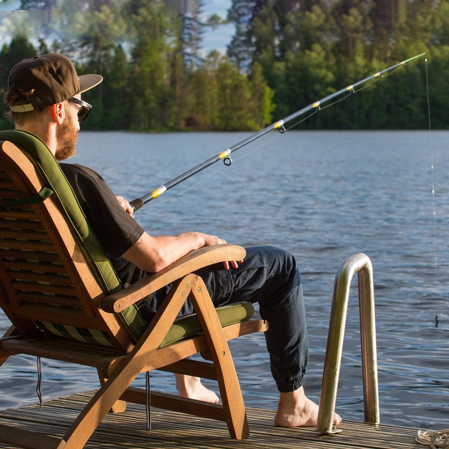 Famillcase 10pcs Senko Worms for Bass Fishing | 3.93-Inch Soft Plastic Baits for Freshwater & Saltwater - Wacky Rig & Texas Rig Finesse Lures | Watermelon Color