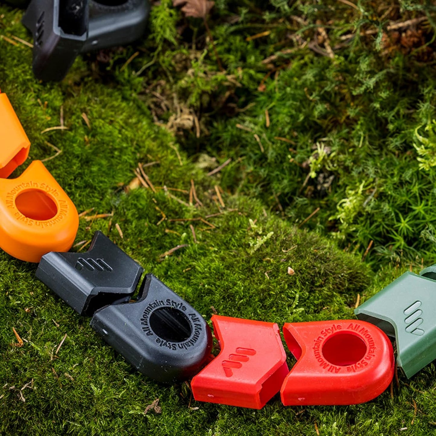 All Mountain Style Crank Defender – Crank Boot Protector Supports High Impact and Scratch Protection - Crankset Cover Sleeve Arm Helps Protect and Style Your Bikes Crank Arm (Green Boots)