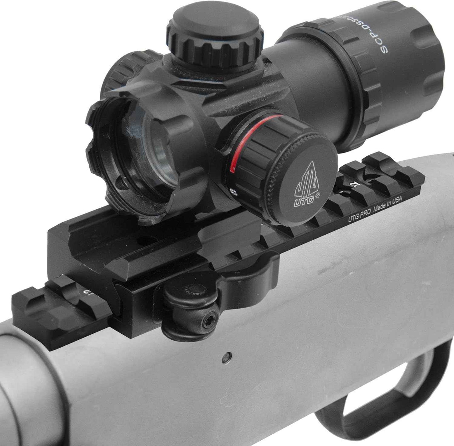 UTG PRO Model 500® Shotgun Picatinny Rail Mount - Made in USA, Durable & Reliable