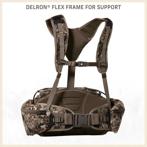 Badlands Monster Fanny Pack - 1100 Cubic Inch Hunting Waist Pack with Flex Frame, Adjustable Shoulder Straps